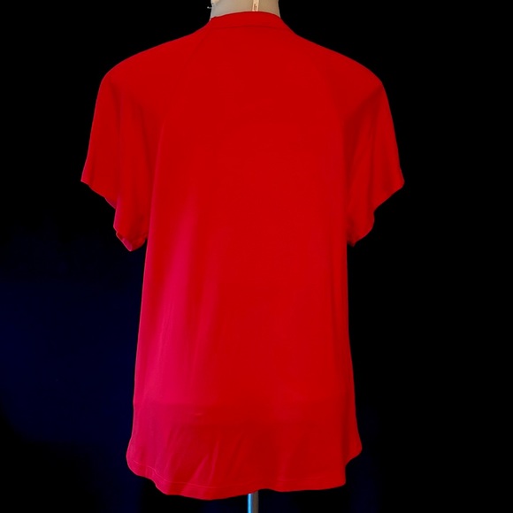 Deep V- Neck Knit Top with Twisted Front *NWOT* - Picture 3 of 5